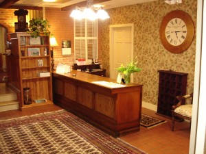 Zuber's Reception area